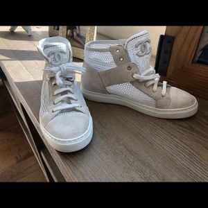 Chanel tennis sneakers sz 39